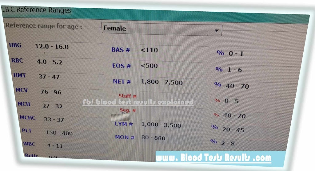how to read cbc blood test results