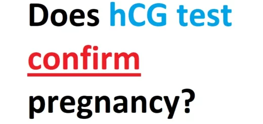 does hcg in blood confirm pregnancy test?